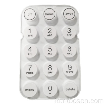 Keypad Kontrol Jarak Jauh Multimedia Tombol Silikon Kustom Kustom